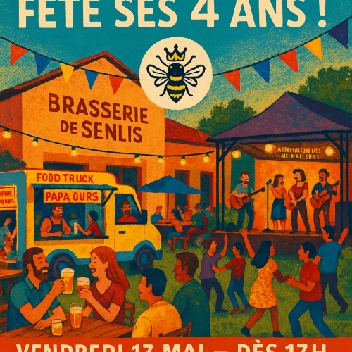 La Brasserie de Senlis fête son anniversaire